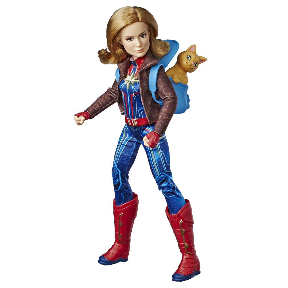 Captain Marvel 11.5-inch doll will retail for $24.99. (Photo: Hasbro)
