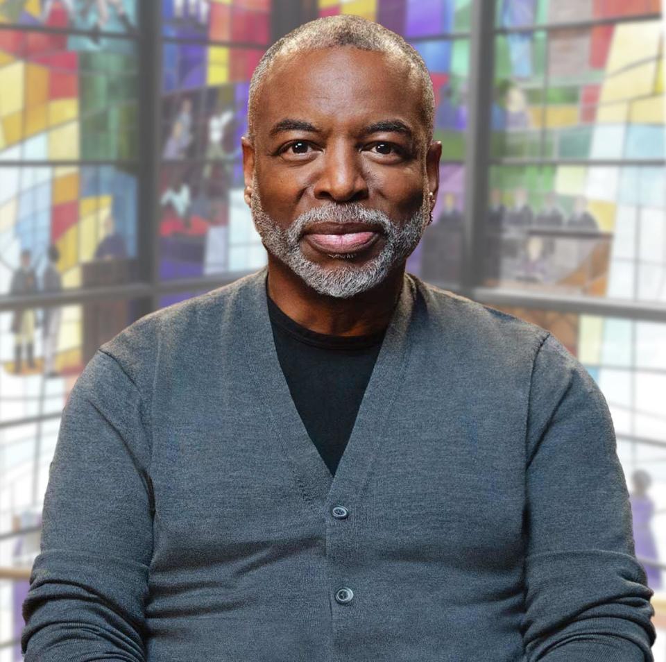 LeVar Burton, who studied for the priesthood before he decided to become an actor, narrates "Secrets of Sacred Architecture."