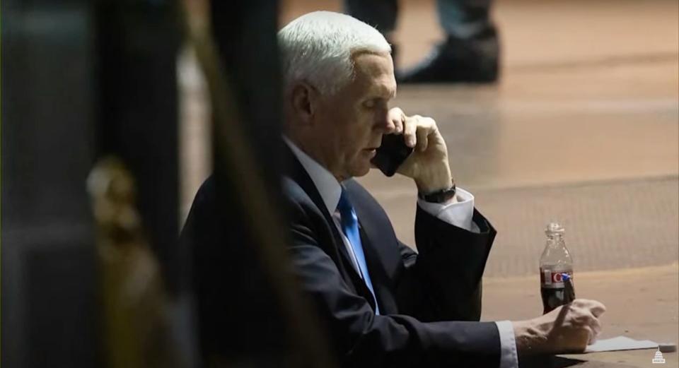 Former Vice President Mike Pence refused to evacuate during the January 6th Capitol attack.