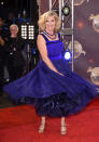 BOREHAMWOOD, ENGLAND - SEPTEMBER 01: Carol Kirkwood attends the red carpet launch of "Strictly Come Dancing 2015" at Elstree Studios on September 1, 2015 in Borehamwood, England. (Photo by Karwai Tang/WireImage)