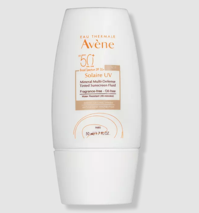 <p>When it comes to sunscreens, <a href="https://howl.me/cjuqokEQiLM" rel="nofollow noopener" target="_blank" data-ylk="slk:Avène’s Solaire UV Mineral Multi-Defense Sunscreen;elm:context_link;itc:0;sec:content-canvas" class="link ">Avène’s Solaire UV Mineral Multi-Defense Sunscreen</a> is highly recommended. The National Eczema Association and Skin Cancer Foundation both give this sunscreen their sign of approval. It provides a high level of protection against the sun along with a few skincare benefits. This best-seller from Avène helps to soothe and calm sensitive skin, particularly reducing redness. It’s a great option for the whole family to share because it’s safe for infants, children, and adults. Plus, there’s a <a href="https://howl.me/cjuqnf3MQFw" rel="nofollow noopener" target="_blank" data-ylk="slk:tinted version;elm:context_link;itc:0;sec:content-canvas" class="link ">tinted version</a> that you can use as your primer or foundation this summer.</p> <div class="buy-now pmc-product-wrapper // lrv-u-border-b-1 lrv-u-border-color-grey-light lrv-u-padding-b-150 lrv-u-margin-b-2"> <span class="c-span  buy-now__title lrv-u-font-family-secondary lrv-u-font-weight-700 lrv-u-font-size-28 u-font-size-34@tablet lrv-u-line-height-small lrv-u-display-block"> Solaire UV Mineral Multi-Defense Sunscreen SPF 50+</span> <span class="c-span  buy-now__price pmc-product-price lrv-u-font-family-secondary lrv-u-font-size-20 lrv-u-color-grey-dark u-font-size-21@tablet u-letter-spacing-012"> $34</span> <div> <a class="link " href="https://howl.me/cjuqokEQiLM" rel="nofollow noopener" target="_blank" data-ylk="slk:Buy now;elm:context_link;itc:0;sec:content-canvas"> <span class="c-button__inner lrv-u-color-white a-font-secondary-bold-xs lrv-u-text-transform-uppercase u-letter-spacing-015"> Buy now </span> </a> </div> </div>