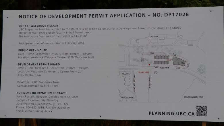 More UBC trees get axed to make way for market housing