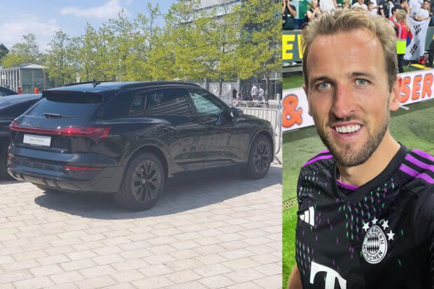 Une Audi Q8 pour accompagner l’arrivée de Harry Kane au Bayern Munich.