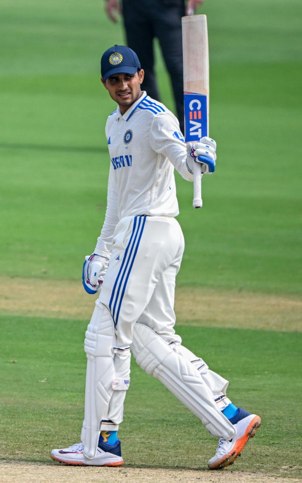 Shubman Gill batted with increasing authority to make an important fifty