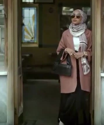 The young model is the first Muslim woman to appear in a H&M ad.