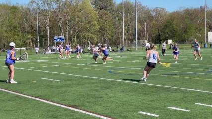 Trick shots and more with UConn-bound Anna Magennis at Ashland girls lacrosse practice