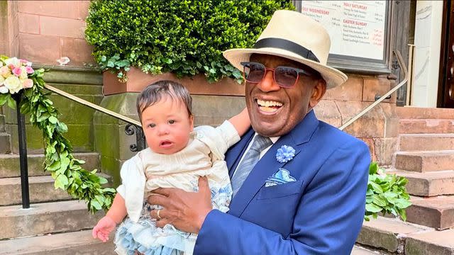 <p>Al Roker/instagram</p> Al Roker and Sky Clara