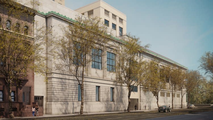 New-York Historical Society building in New York