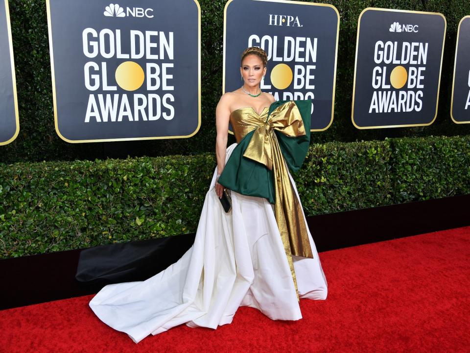 Jennifer Lopez Golden Globes 2020