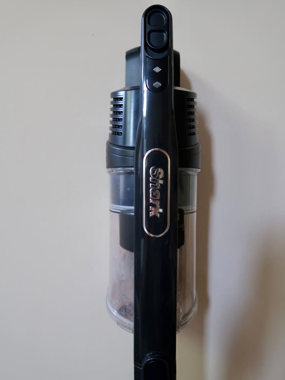 Close-up photo of Shark cordless vacuum. (Supplied)