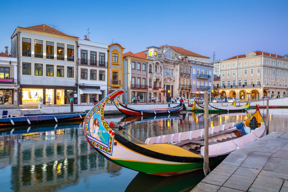 Aveiro has been nicknamed the ‘Venice of Portugal' (Getty Images/iStockphoto)