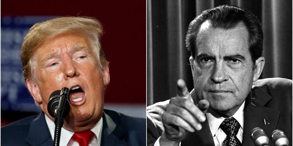 Trump Nixon