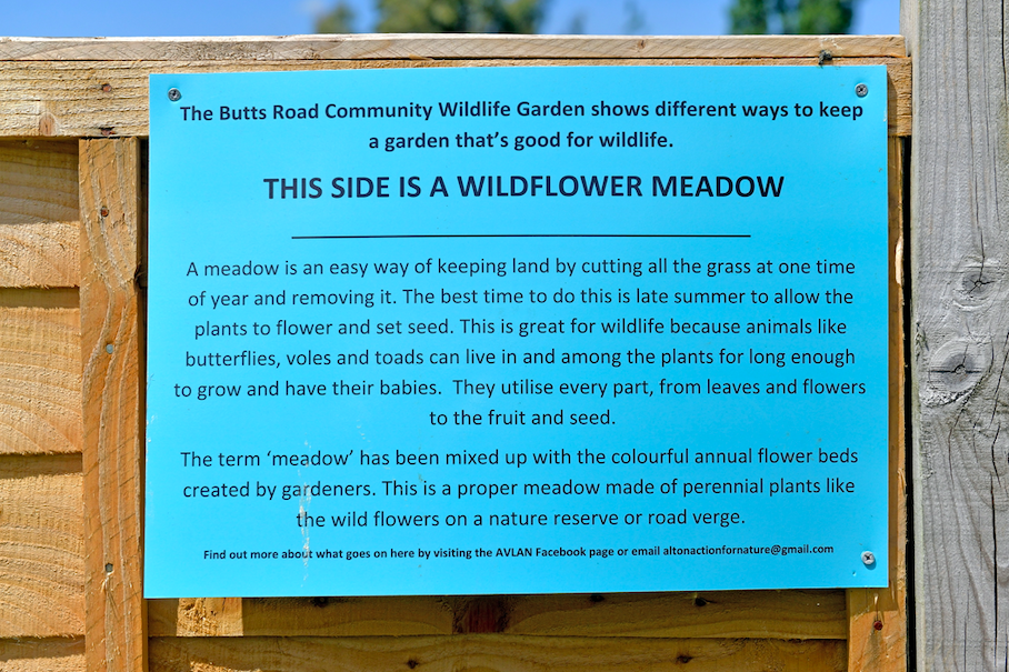 The Butts Community Garden was destroyed despite signs stating what the area was. (Solent)