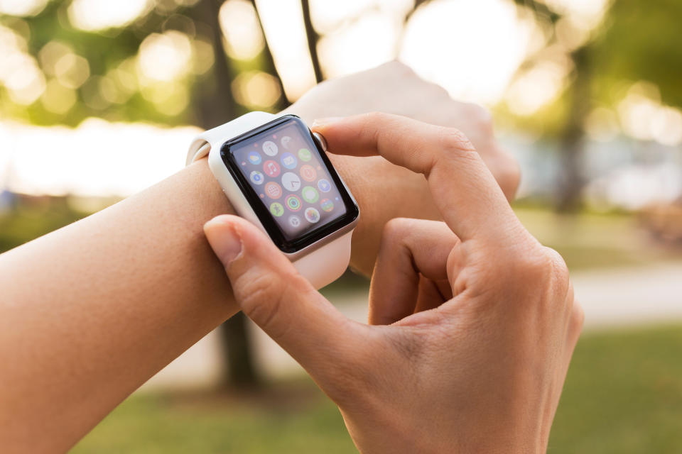 Apple Watches are on mega-sale right now at Walmart. (Photo: Getty)