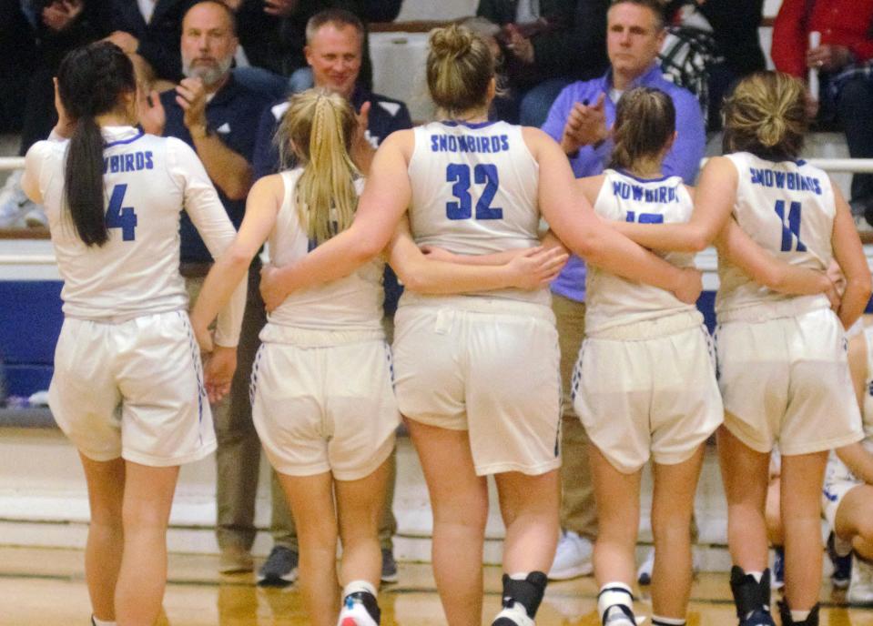 Unlike many around Northern Michigan, these Snowbirds don't pack it in for the winter. Gaylord St. Mary always makes their name known on the hardwood.