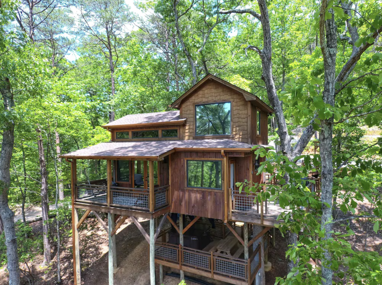 Canopy Blue Treehouse