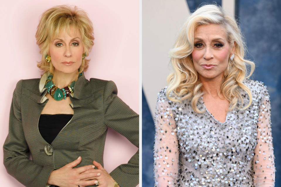 Judith Light in "Ugly Betty" vs. now