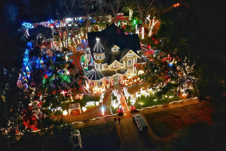 The Tinnin family from Bay City competed on ABC’s “The Great Christmas Light Fight”.