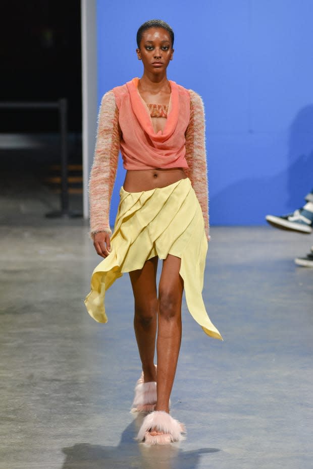 <p>A look by designer Mingyi Teresa Wu. Photo: Courtesy of Pratt</p>