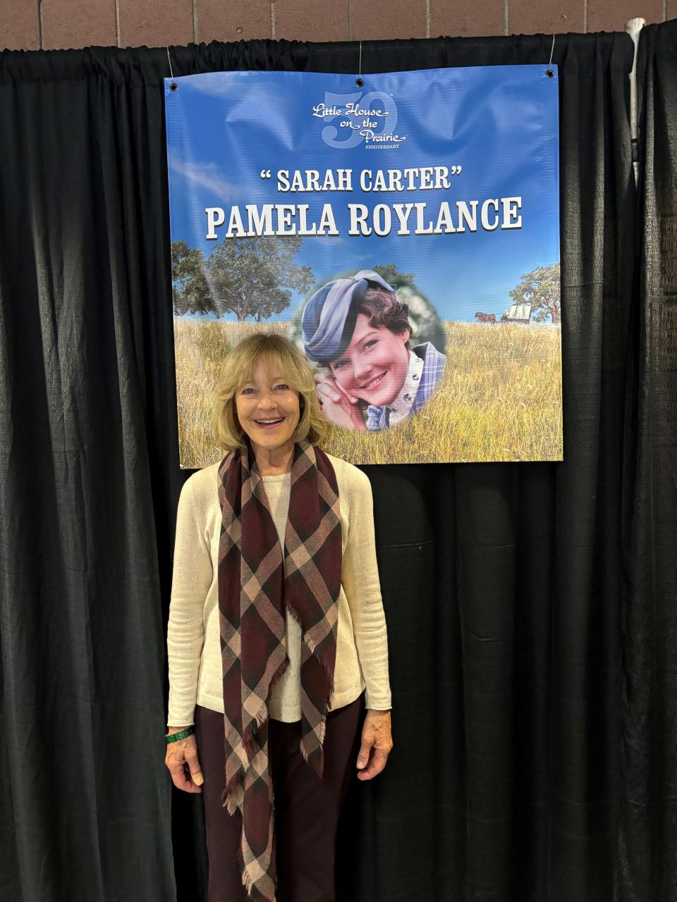 Pamela Roylance played Sarah Carter on "Little House on the Prairie."