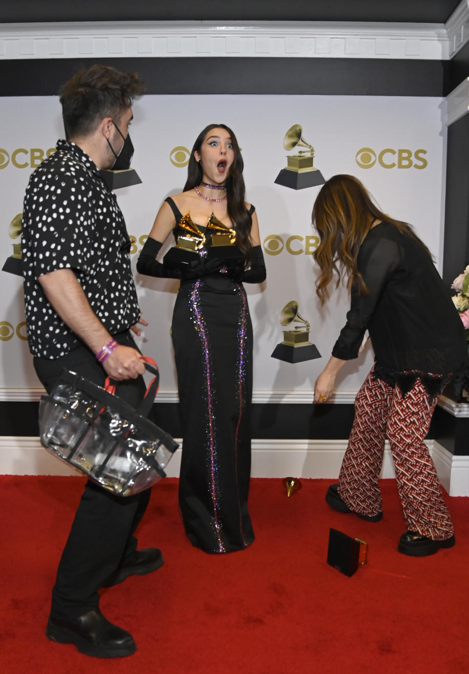 A Olivia se le cayó un Grammy