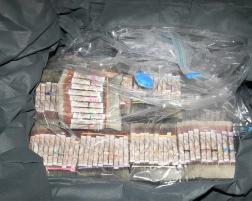 Money was found in storage boxes in couple's home (NCA)