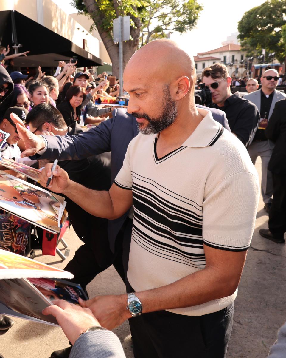 <h1 class="title">Los Angeles Premiere of Warner Bros. "Wonka"</h1><cite class="credit">Eric Charbonneau/Getty Images</cite>