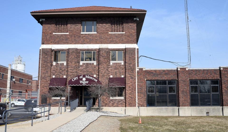 The City of Monroe's Water Treatment Plant is shown today.