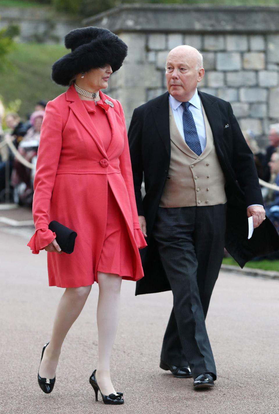 Emma Joy Kitchener and Julian Fellowes