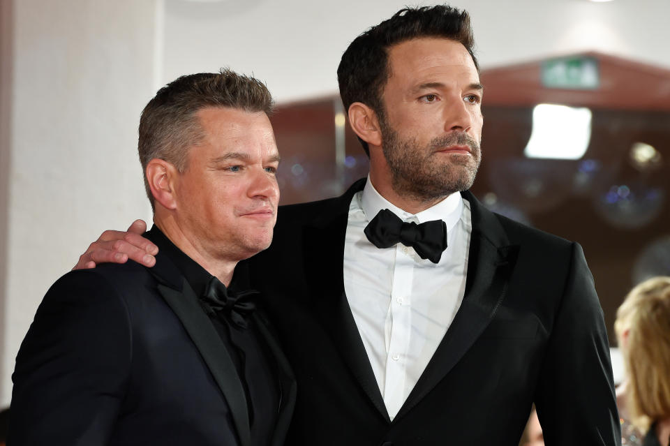 Matt Damon and Ben Affleck are reflecting on 40 years of friendship. (Photo: Marilla Sicilia/Archivio Marilla Sicilia/Mondadori Portfolio via Getty Images)