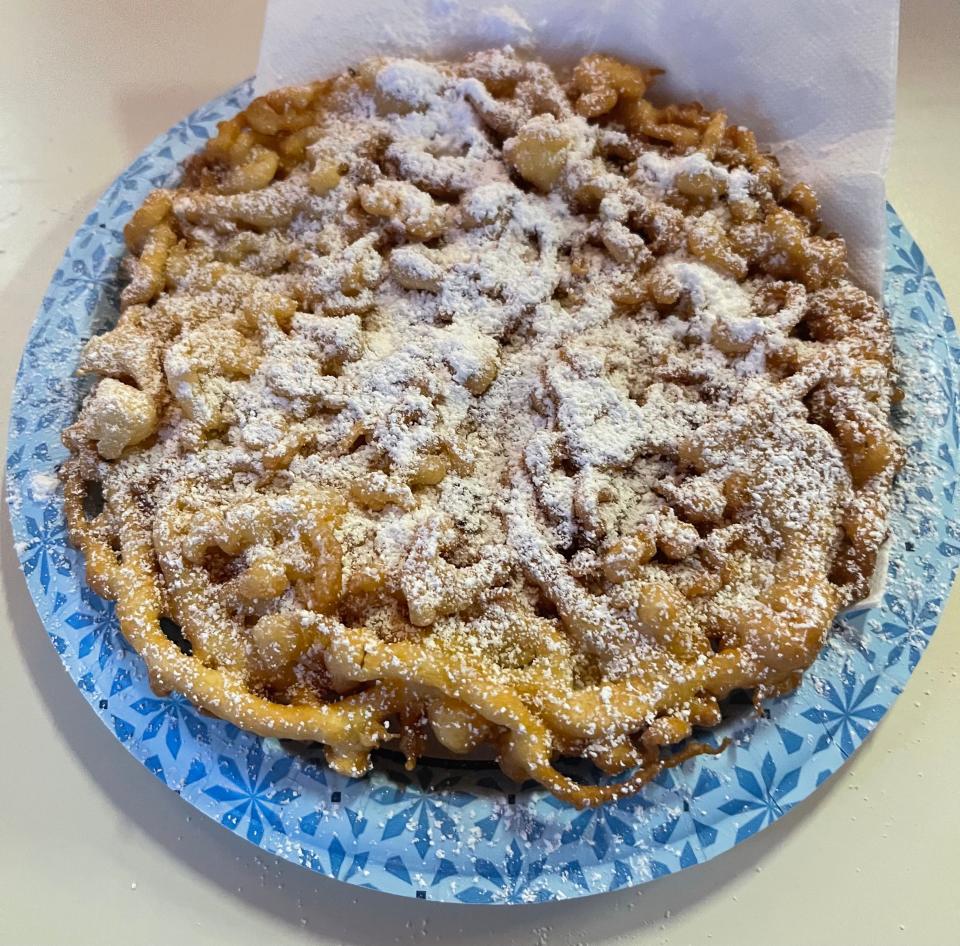 You can't go wrong with a plate of funnel cake from the West End Fair.