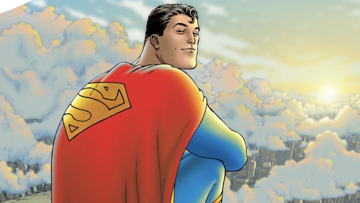  All-Star Superman comic art 