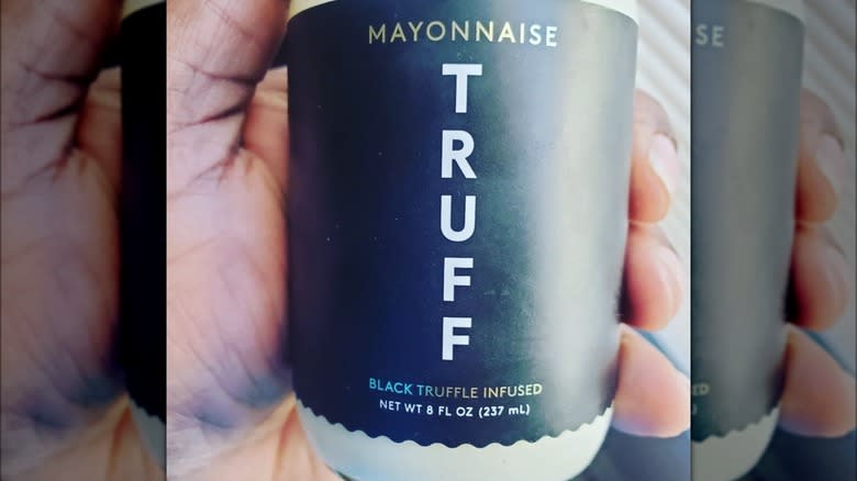 Truff mayonnaise bottle