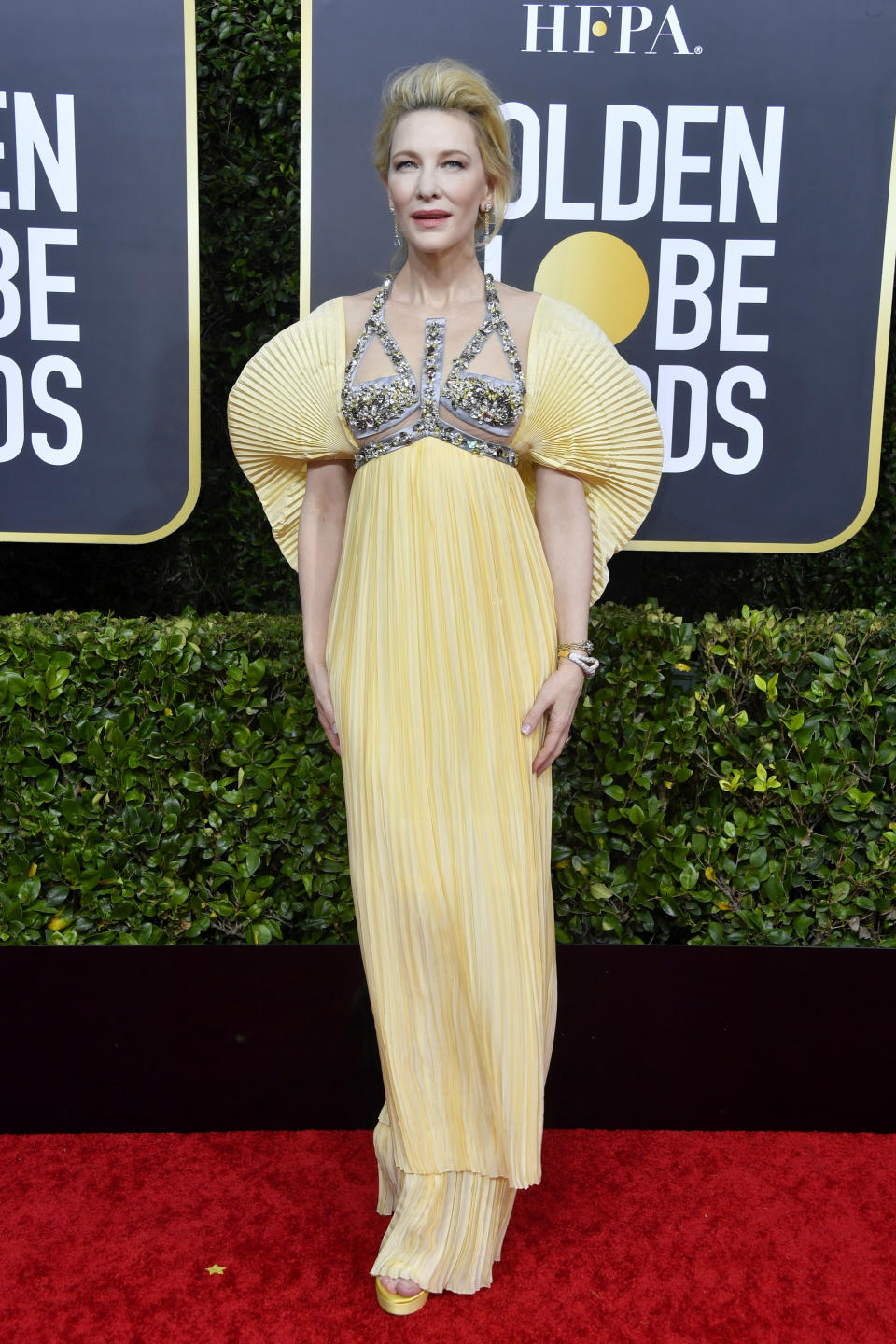 BEVERLY HILLS, CALIFORNIA - JANUARY 05: Cate Blanchett attends the 77th Annual Golden Globe Awards at The Beverly Hilton Hotel on January 05, 2020 in Beverly Hills, California. (Photo by Frazer Harrison/Getty Images)