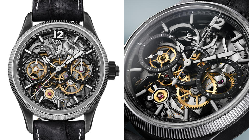 1858 Unveiled Secret Minerva Monopusher Chronograph Limited Edition