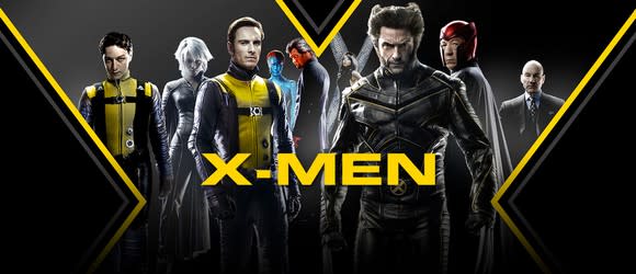 A publicity still of the X-Men