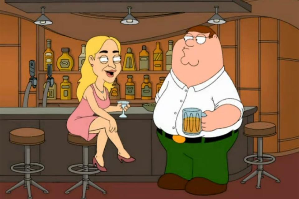 Family GuyMcStroke - January 13, 2008Helen Hunt and Peter Griffin