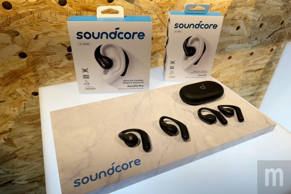 ▲soundcore品牌首款開放式氣傳導耳機AeroFit與AeroFit Pro