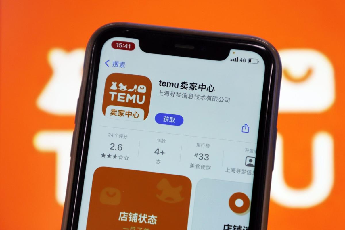 This obscure shopping app Temu is now America's most downloaded