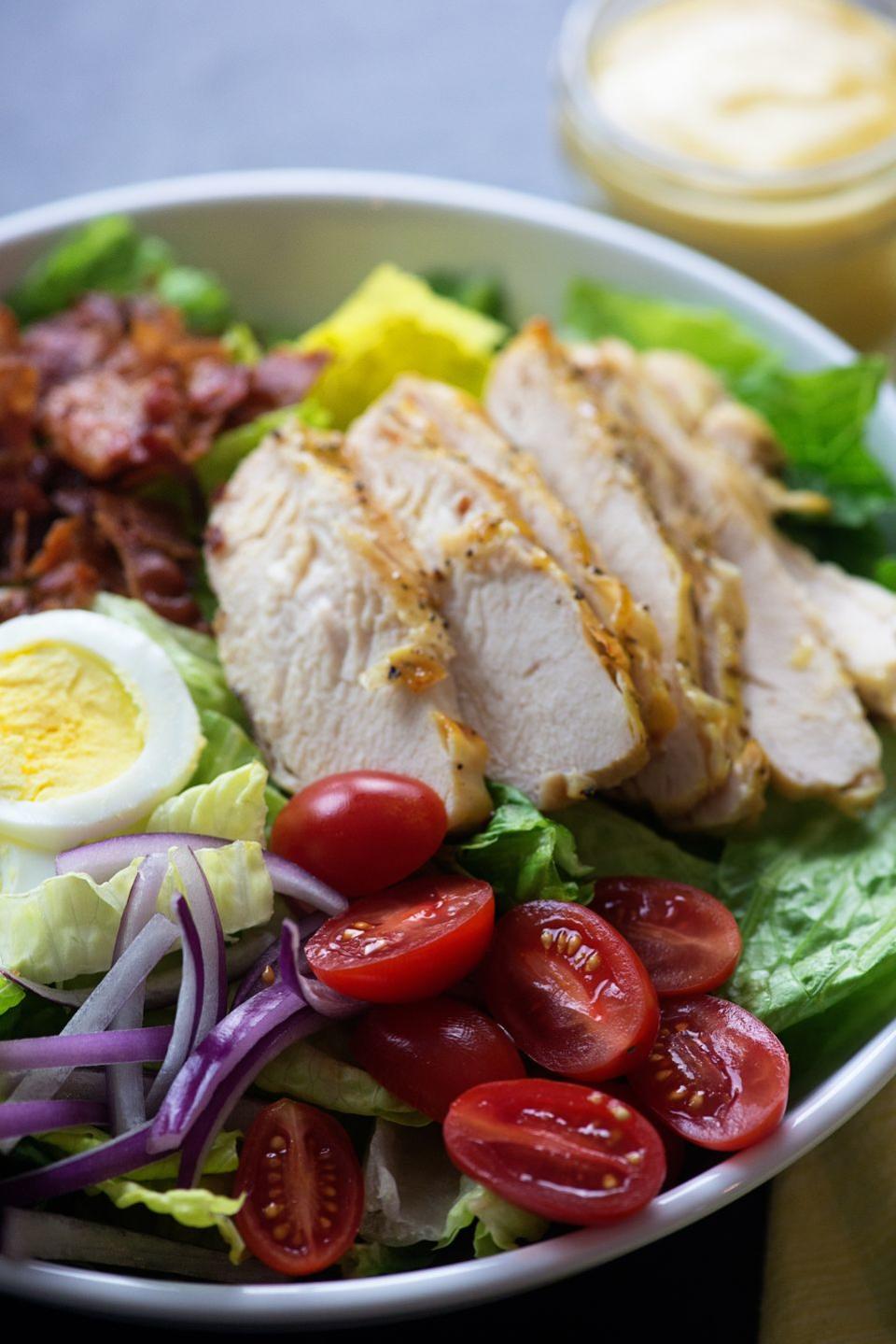 Grilled Honey Mustard Chicken Salad