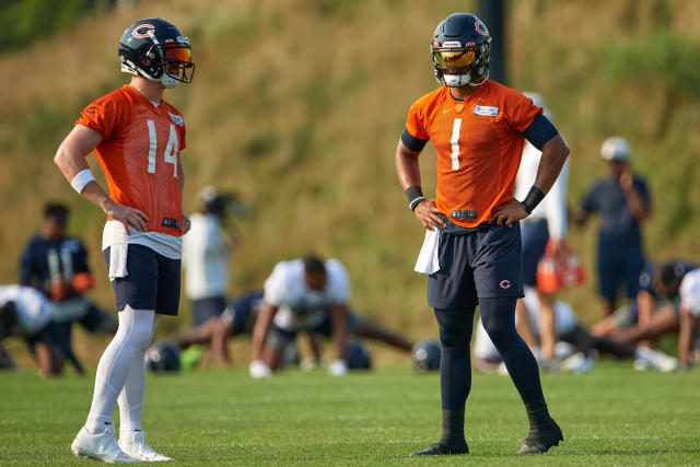 Fields embraces Bears beginning season with Dalton as starter