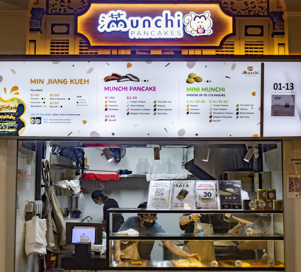 Jurong West Hawker Centre - Munchi stallfront