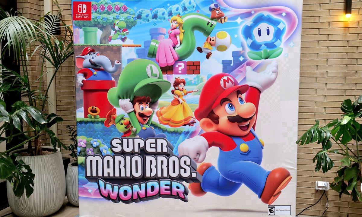 Super Mario Bros Wonder Nintendo Switch Game Brand New In Stock