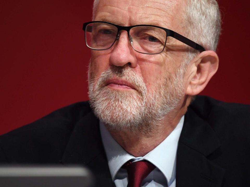 Jeremy Corbyn is reported to have admitted plans to "pack it all in": EPA