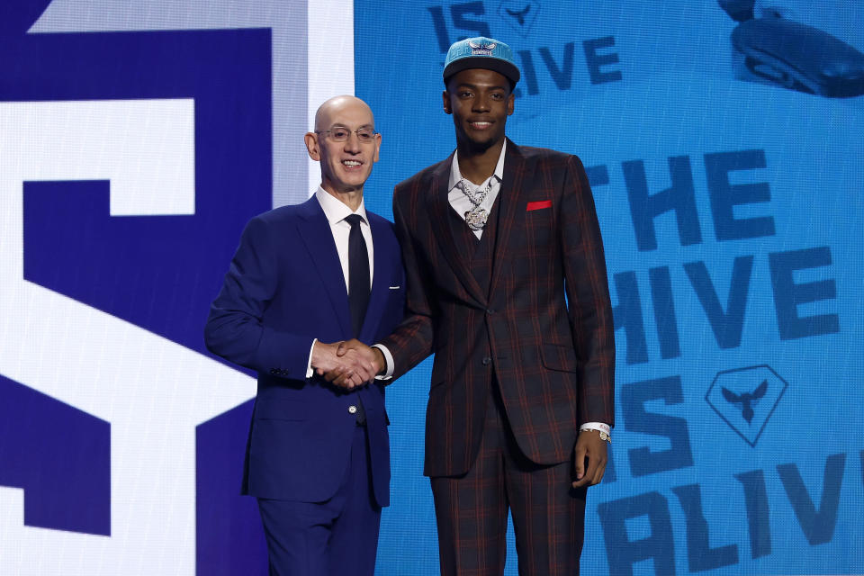 Some Hornets fans didn't like the team's selection of Brandon Miller in the 2023 NBA Draft. (Photo by Sarah Stier/Getty Images)