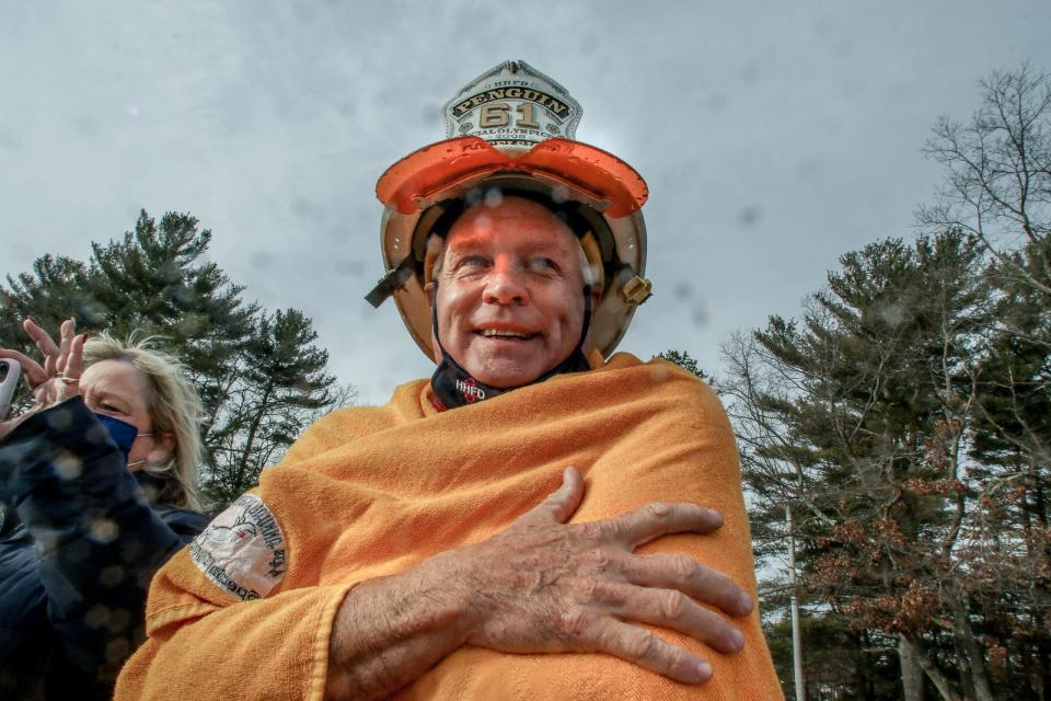 A 2021 photo of Frank Brown, chief of the Hopkins Hill Fire District.