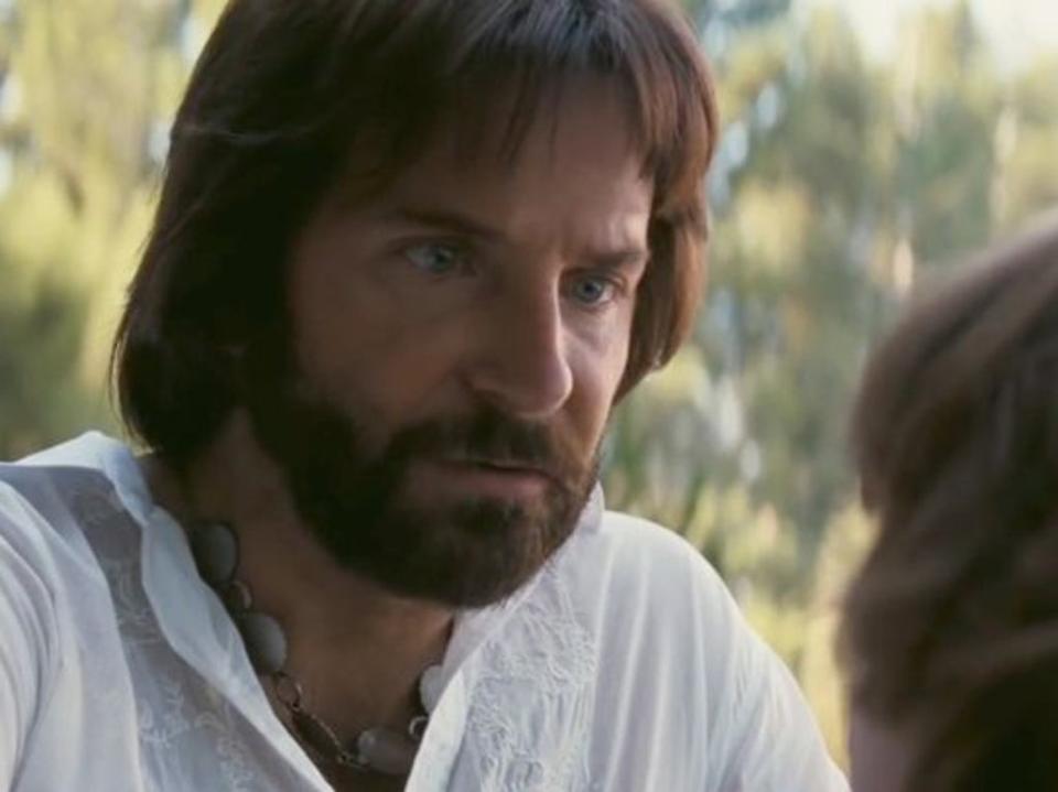 Bradley Cooper plays the real-life Hollywood producer and former hairdresser, Jon Peters, in ‘Licorice Pizza’ (MGM)