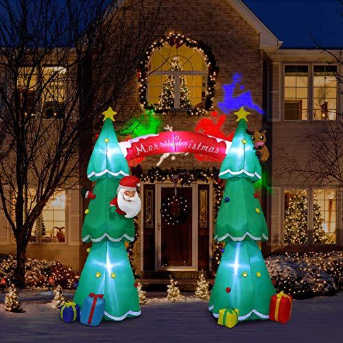 35) Inflatable Christmas Archway