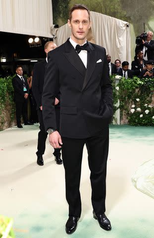 <p>Jamie McCarthy/Getty</p> Alexander Skarsgård