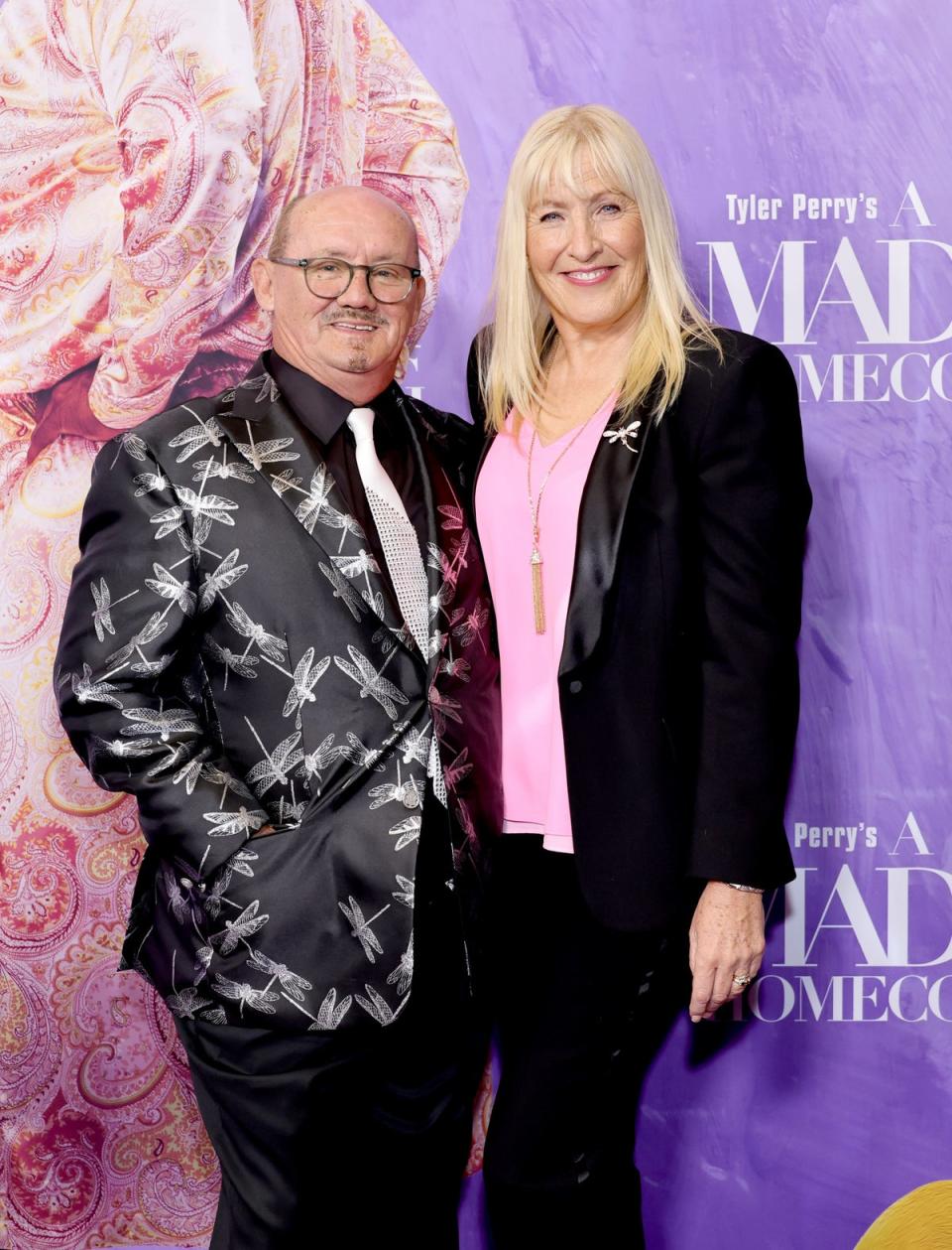 Brendon O’Carroll pictured with second wife Jennifer Gibney (Getty Images)